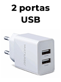 Carregador USB c/ 2 Portas Multilaser CB118 2.4 A 12 W