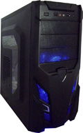 Gabinete midi torre K-Mex CG-08T3 3 baias sem fonte