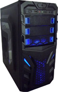 Gabinete midi torre K-Mex CG-A8T3 3 baias sem fonte