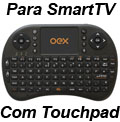 Mouse e teclado Wireless OEX CK-103 p/ PC, Mac, SmartTV