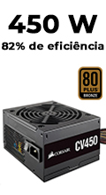 Fonte ATX 450W Corsair CV450 80 plus bronze 2