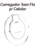 Carregador wireless OEX CW100 Moon padro QI 1,5A2