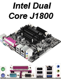 Placa me ASRock D1800B-ITX proc. Intel J1800 DDR3 HDMI#98