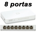 Switch 8 portas 10/100 Mbps D-Link DES-1008C Verso A1#100