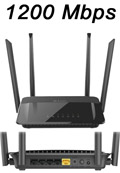 Roteador WiFi D-Link DIR-822 1200 Mbps dual band 20dBi2