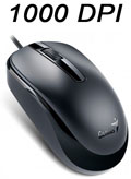 Mouse Genius DX-120 3 botes c/ roller, 1000 dpi, USB #98