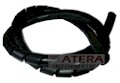 Espiraduto para proteo de cabos eltricos preto 1 pol2