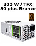 Fonte TFX Kmex EZ8828C EZTFX 300W 80 Plus Bronze c/cabo