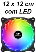 Cooler RGB 120x120x25mm C3Tech F9 Storm Series 1200 RPM