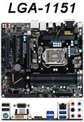 Placa me Gigabyte GA-Z170M-D3H DDR4 p/ Intel LGA11512