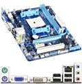 Placa me Gigabyte GA-F2A55M-DS2 p/ AMD FM2, VGA, DVI