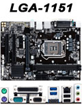 Placa me Gigabyte GA-H110M-S2PH DDR3 LGA-1151 DVI VGA#100