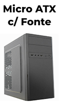 Gabinete micro ATX K-MEX GM-83Y1 USB2 c/ fonte 200W 