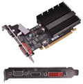 Placa de v�deo XFX Radeon HD6450 PCI-e 1GB DVI HDMI VGA#98