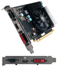Placa de v�deo XFX Radeon HD6570 PCI-e 1GB DVI HDMI VGA#98