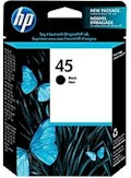 Cartucho 51645A HP 45 preto p/ Deskjet OfficeJet, 42 ml