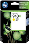 Cartucho HP 940XL amarelo C4909AB 19,5 ml p/OfficeJet