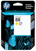 Cartucho tinta HP 88 C9388AL amarelo 13ml OfficeJet Pro