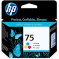 Cartucho tricolor HP 75 CB337WB 3,5ml, DeskJet Officet