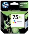 Cartucho HP 75XL CB338WB tricolor p/ DeskJet, PS, 17ml