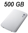 Mini HD externo LG 500GB HXD750WB USB 3.0 branco#98