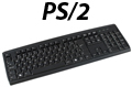 Teclado slim K-Mex KB-2428P ABNT2 PS2 107 teclas