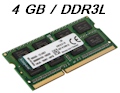 Memria 4GB DDR3L 1600MHz CL11 Kingston KVR16LS11-4#98