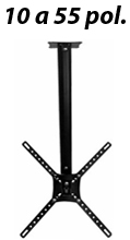 Suporte de teto Loctek LK015 p/ TV at� 55 polegadas
