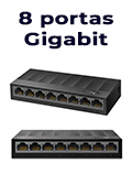 Switch 8 portas Gigab. TP-Link LS1008G LiteWave Gigabit