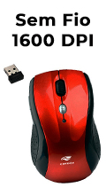 Mouse �ptico sem fio C3Tech M-W012V2 1600dpi 2.4GHz#100