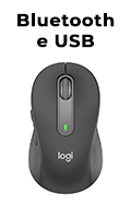 Mouse Optico s/ fio Logitech M650 Signature 5 bot 4kdpi#10