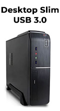 Gabinete mini slim ATX Casemall MS-102 USB 3.02