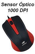 Mouse ptico com fio C3Tech MS-20 1000 dpi USB