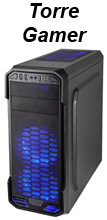 Gabinete gamer torre C3Tech MT-G600BK USB3 s/ fonte2