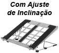 Suporte para notebook, Orus Steel 1.050 cor prata#98