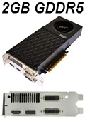 Placa vdeo PNY Geforce GTX760 2GB GDDR5 2DVI 1HDMI 1DP