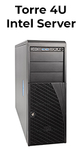 Gabinete Intel rack torre 4U Intel P4304XXMUXX s/ fonte