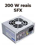 Fonte autom�tica SFX de 200W reais K-Mex PB-200DNA c/ cabo 