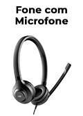 Fone c/ microfone C3Tech PH-360BK USB c/ regulagem e redutor ru�do2