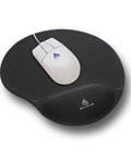 Pad Mouse Com Apoio em gel Clone - preto 04036#98