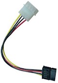 Cabo de energia SATA Comtac 9091 interno para PC#100