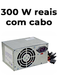 Fonte ATX 300W reais K-Mex PX-440RQF c/ cabo2