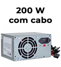 Fonte ATX ATX12V 200W K-mex PX300DNG c/ cabo BOX2