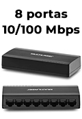 Switch 8 portas Multilaser RE308 Soho 10/100 Mbps#100