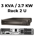 Nobreak rack 2U 3KVA 2700W APC SMX3000HV2U-BR 220V3