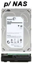 HD p/ NAS e Raid 4TB Seagate ST4000VN000 64MB 6Gbps2