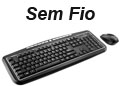 Teclado multimdia e mouse sem fio Multilaser TC137