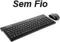 Teclado multimdia e mouse sem fio Multilaser TC151