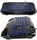 Teclado Gamer Multilaser TC167 Warrior c/ LED USB 50cps