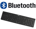 Teclado slim, teclas baixas OEX TC500 Bluetooth W/A/iOS#98